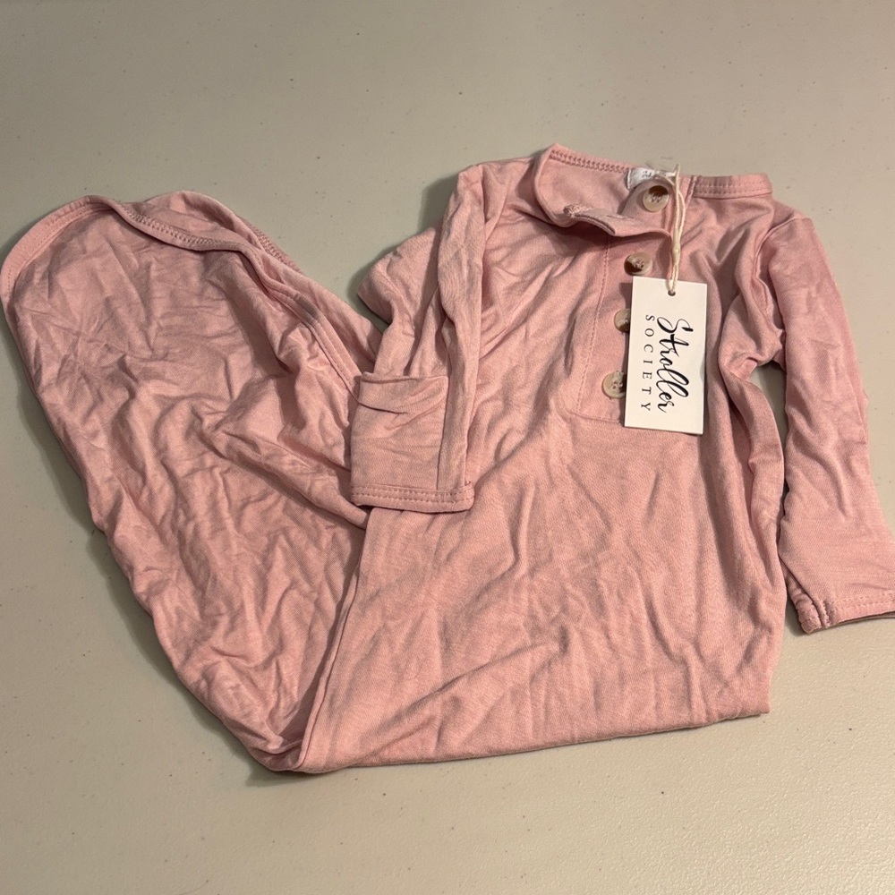 NWT Society Pink Kids Pajamas Sleep Sack